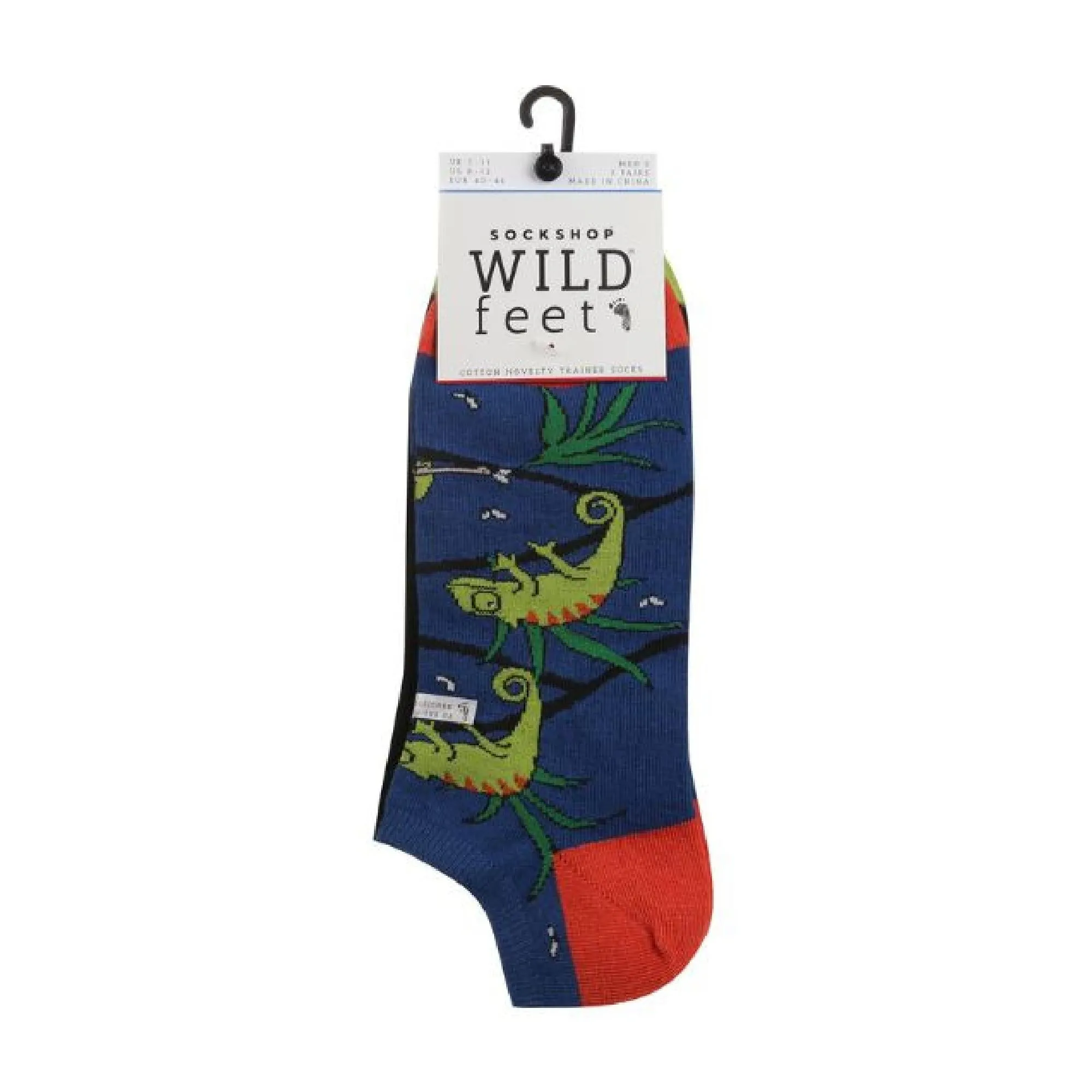 3 Pack Mens Novelty Patterned Cotton Trainer Socks