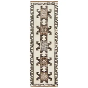 5057584 Handwoven Vintage Rug 3'1x10'4