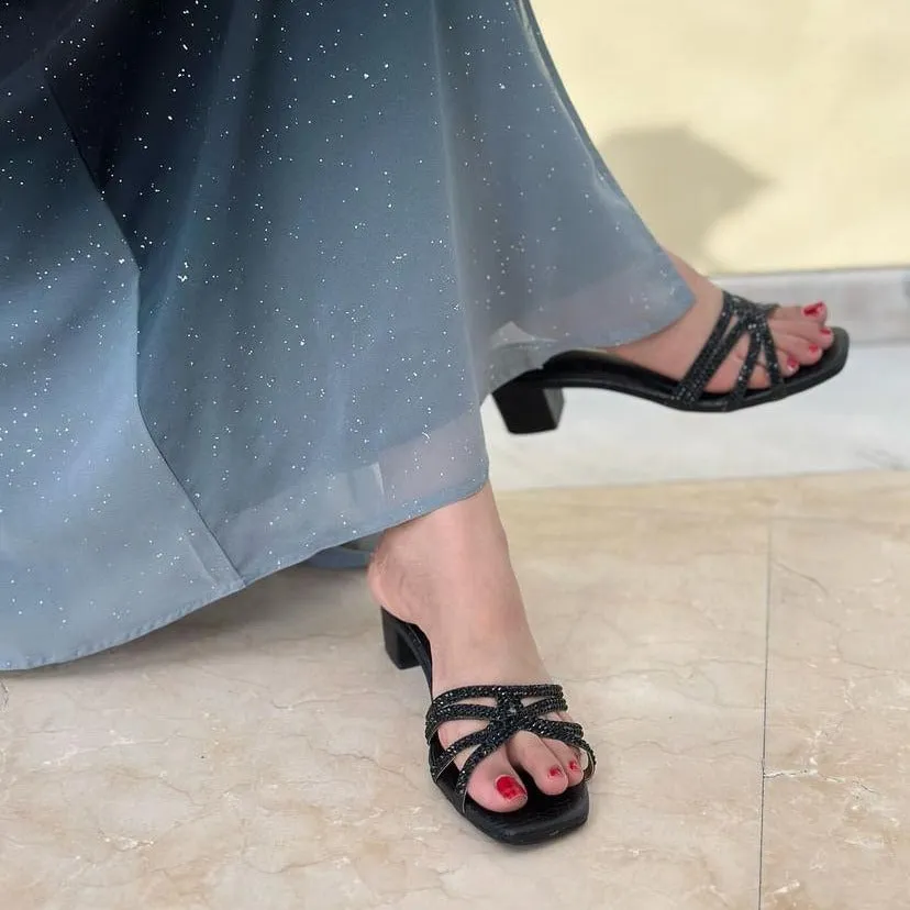 Ahlam Heels S243H - Black