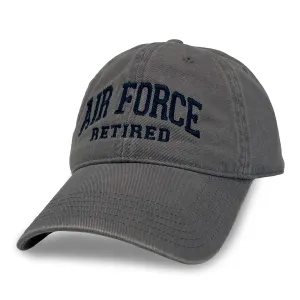 Air Force Retired Relaxed Twill Hat (Grey)