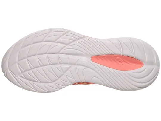 Asics Gel Cumulus 27 (B Width) - Guava/Lime Green (Womens)