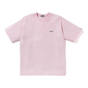 Bape One Point Relaxed Fit Tee Pink