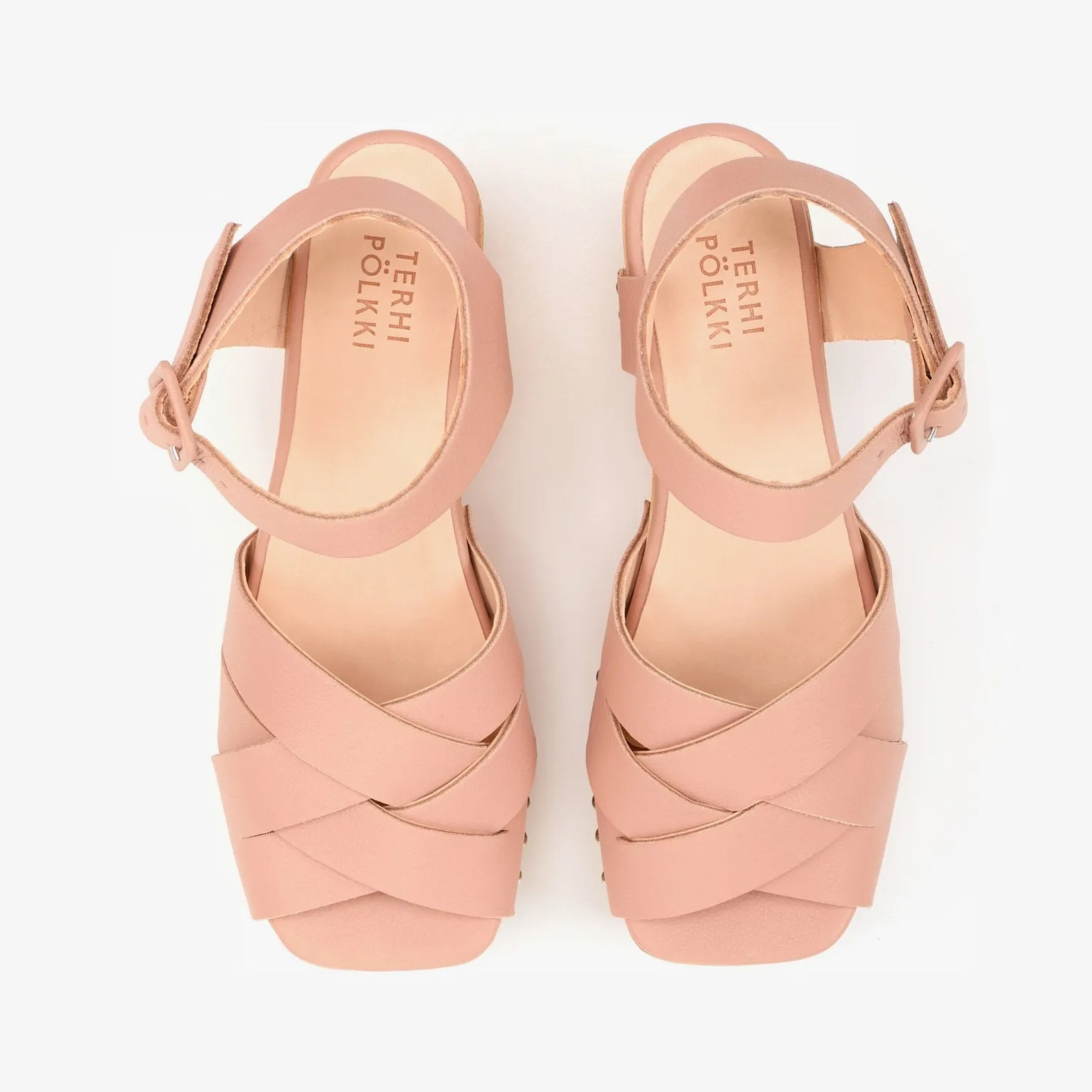Bea clog pink clay
