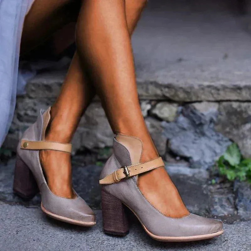 Beady | Elegant Heeled Strap Sandals
