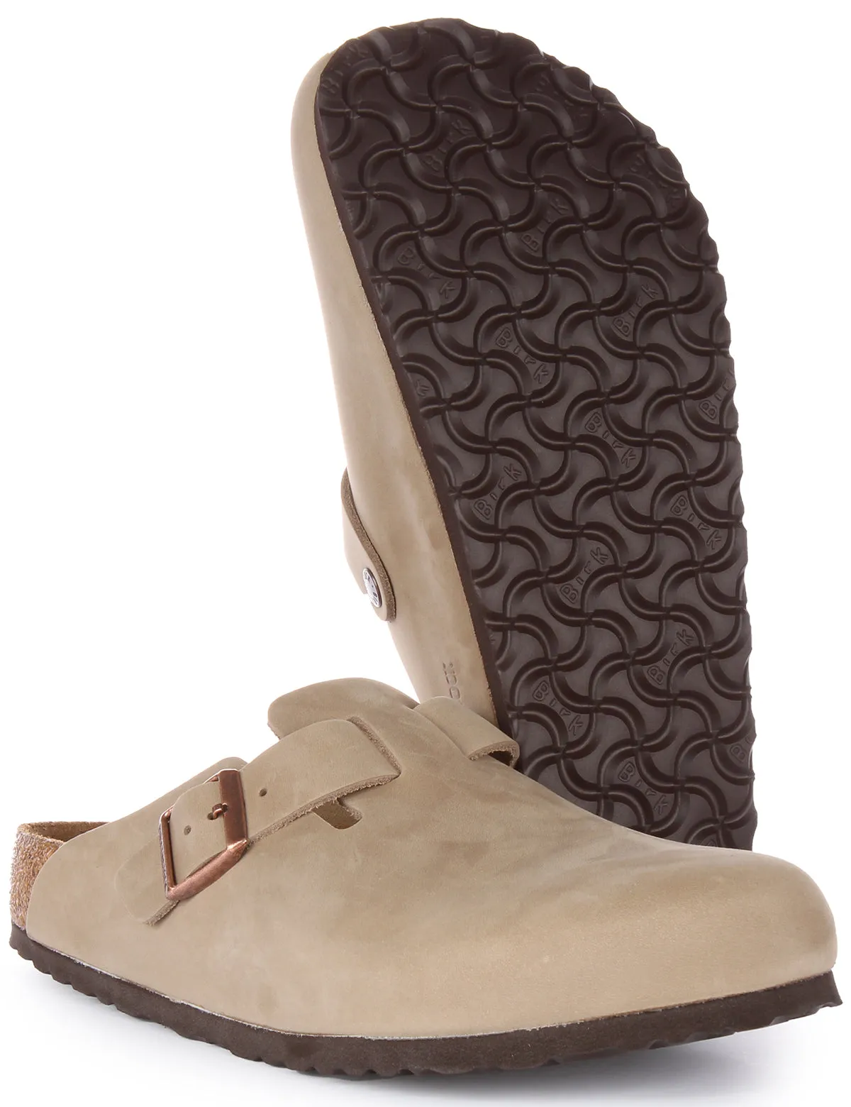 Birkenstock Boston Bs In Tobacco  | Regular Fit