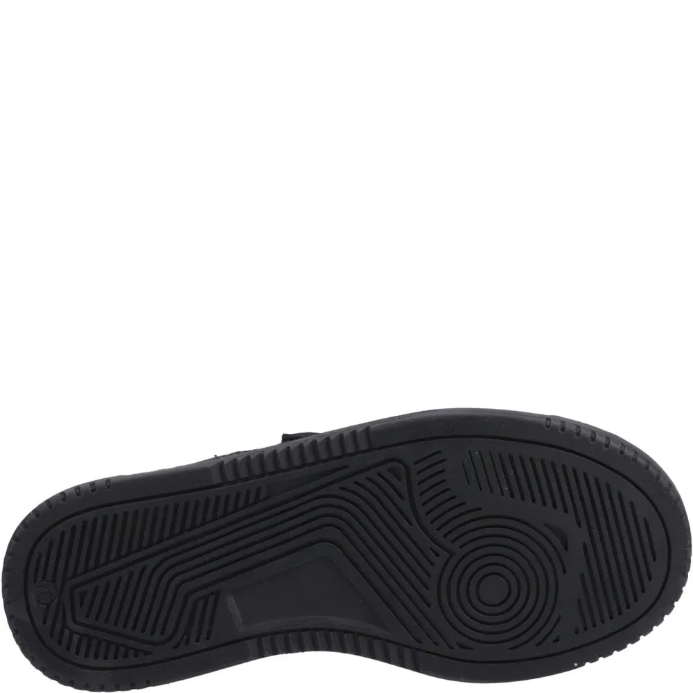 Black Daxton Junior School Shoes