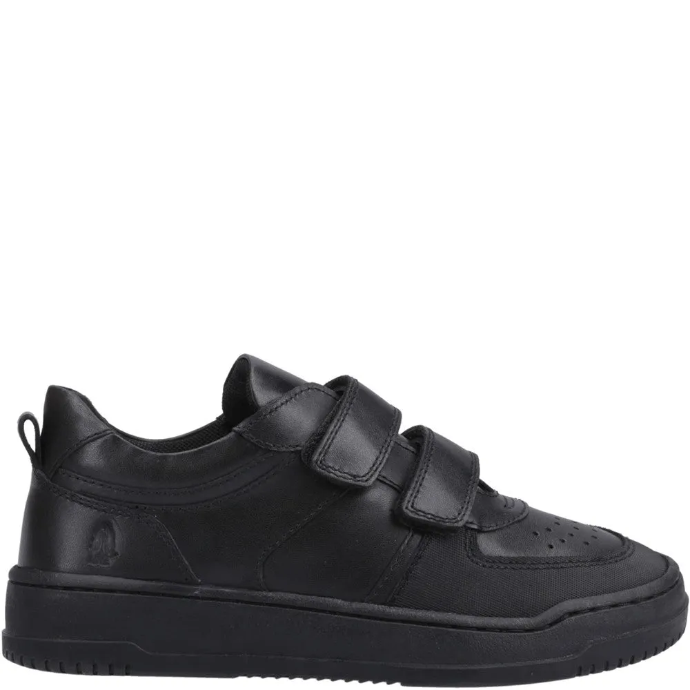 Black Daxton Junior School Shoes