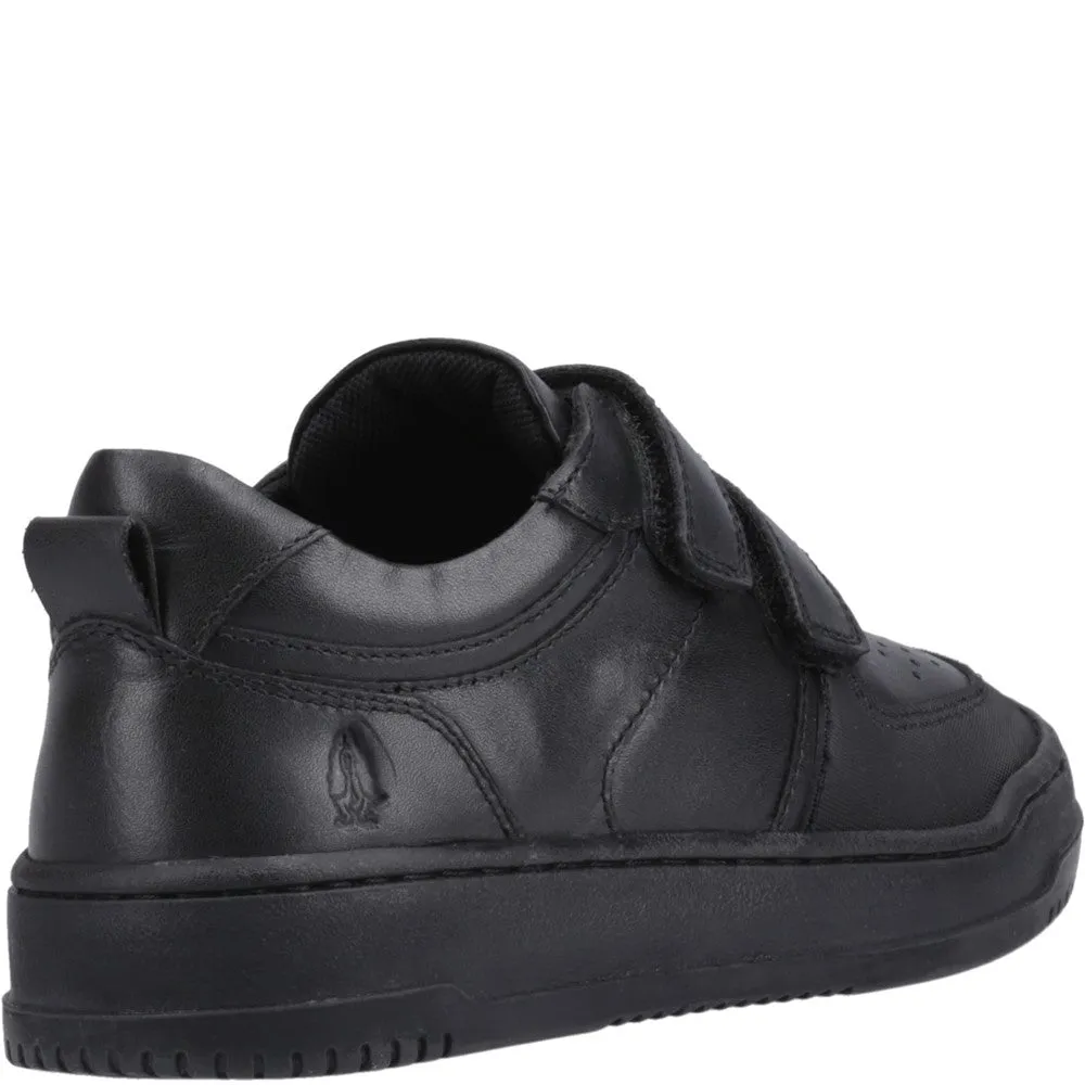 Black Daxton Junior School Shoes