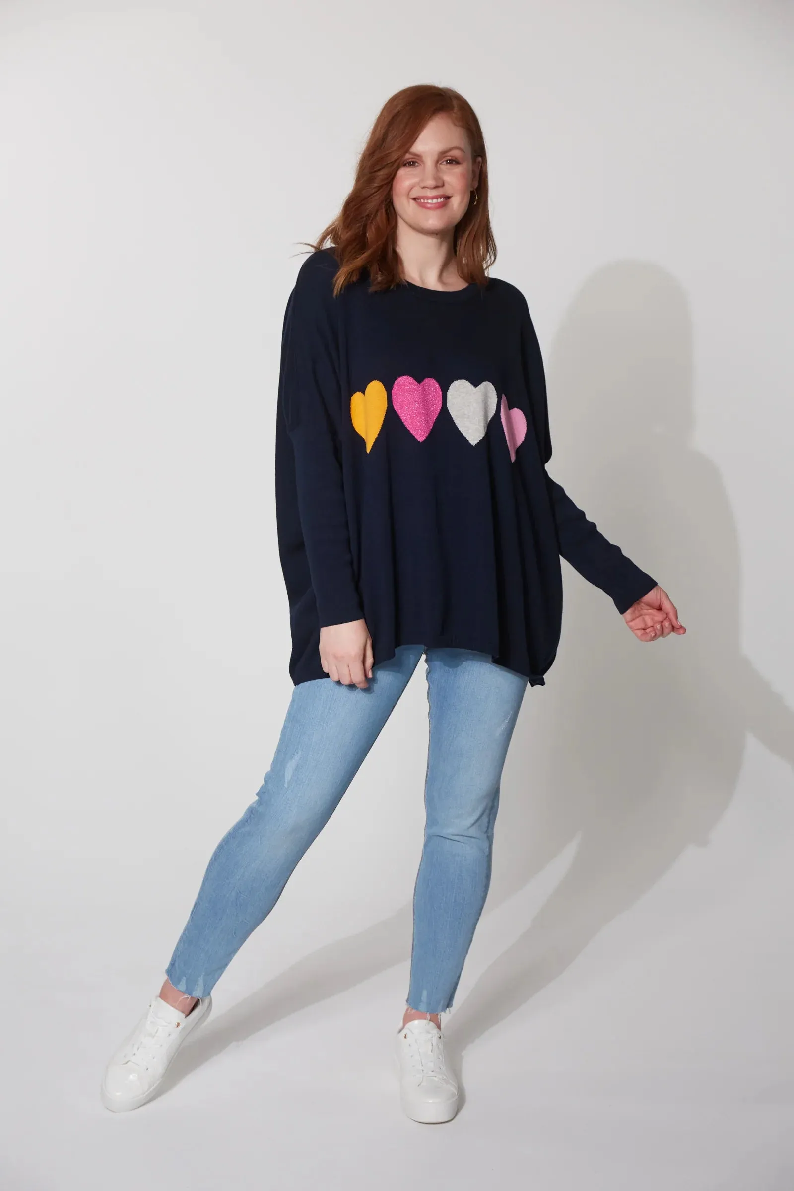 Boden Love Jumper - Midnight