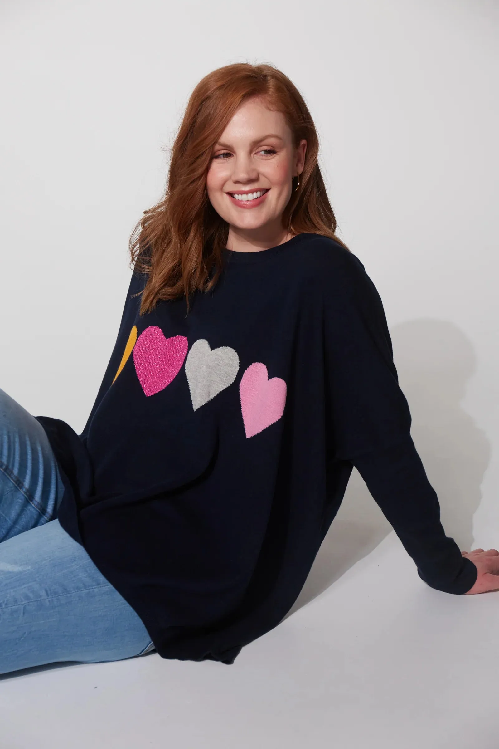 Boden Love Jumper - Midnight