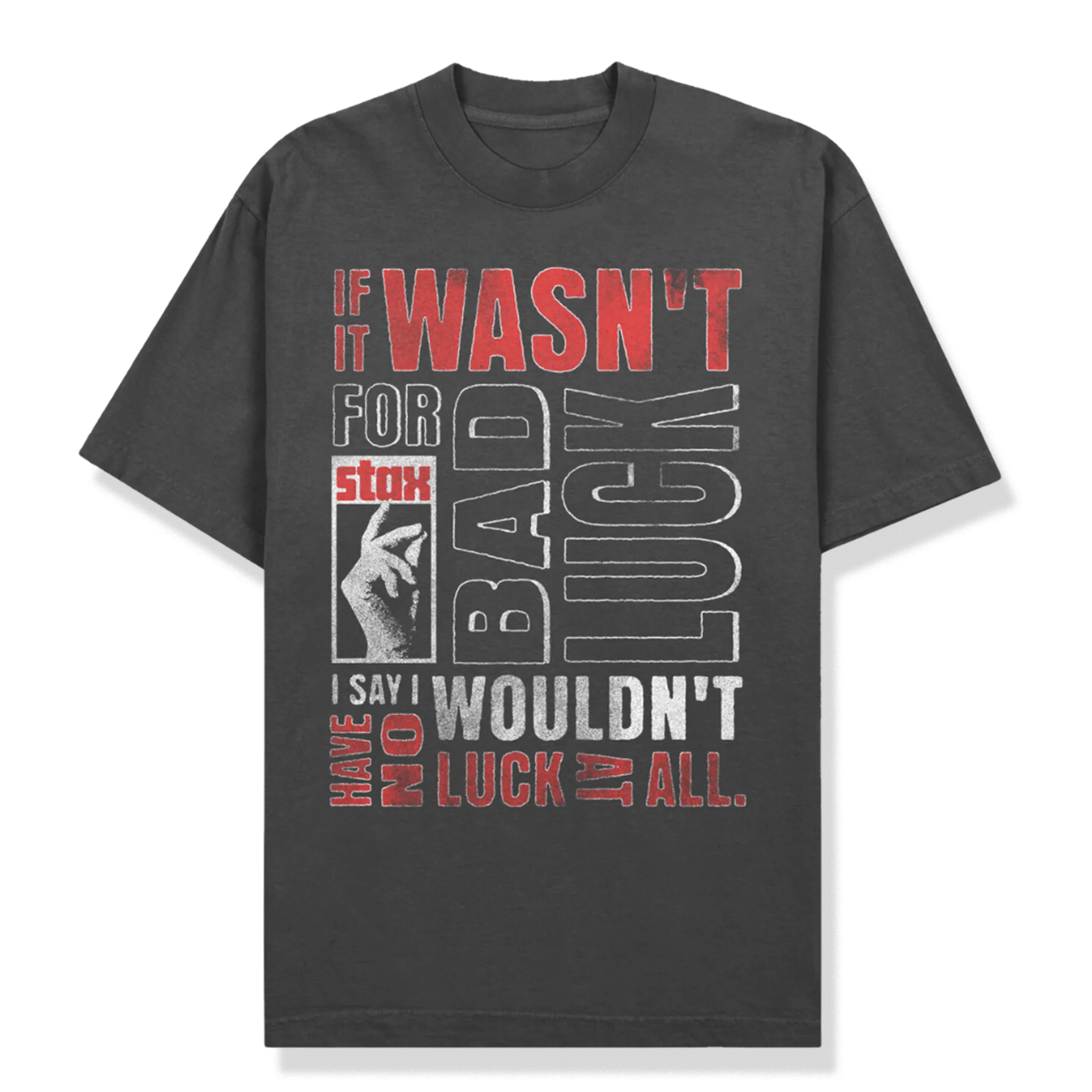 Born Under a Bad Sign Lyric Tee (Vintage Black)