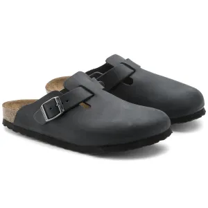 Boston | Oiled Leather | Black