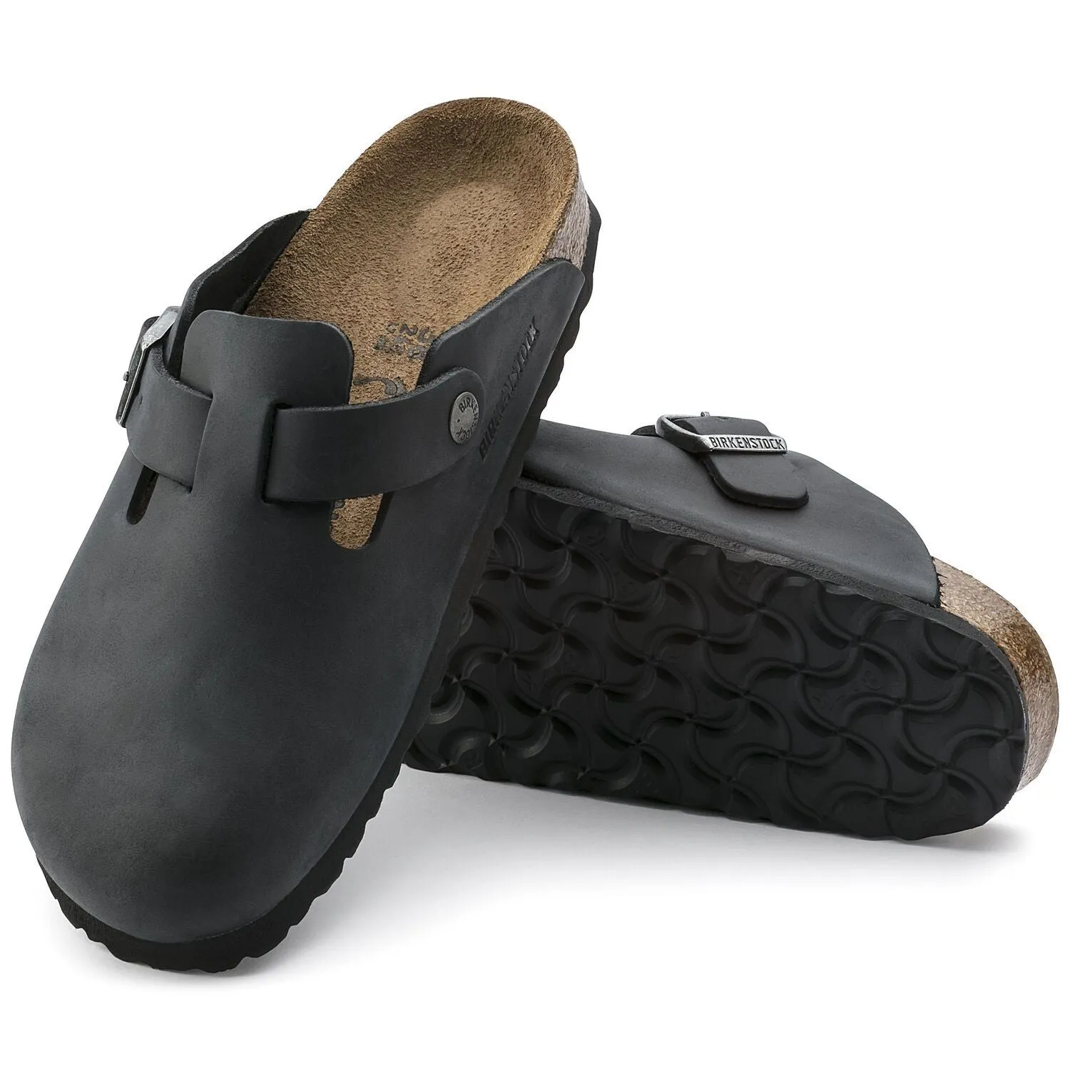 Boston | Oiled Leather | Black