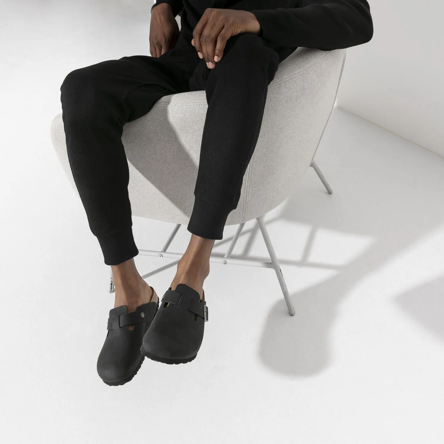 Boston | Oiled Leather | Black