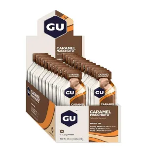 Caja de Geles Caramel Macchiato 24 GU Energy