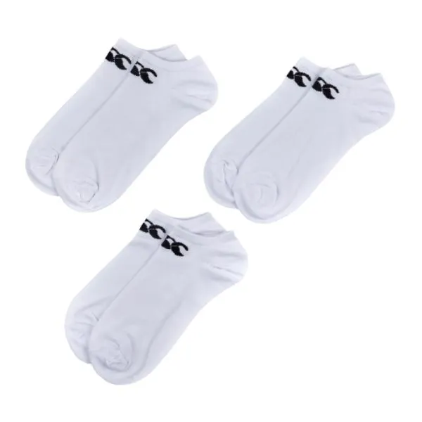 CANTERBURY - Unisex Trainer Liners 3 Pack