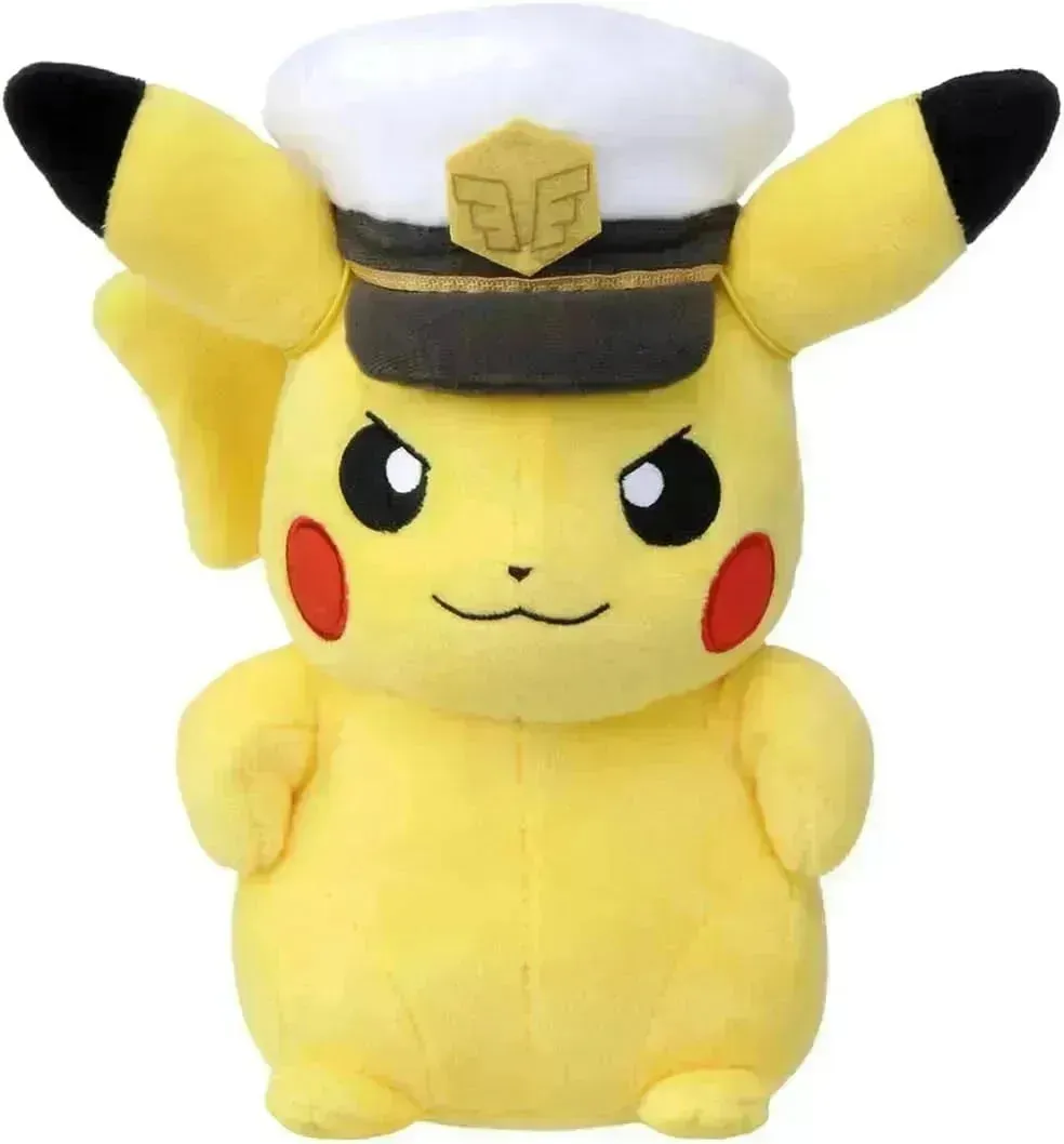 Captain Pikachu Pokemon Plushie