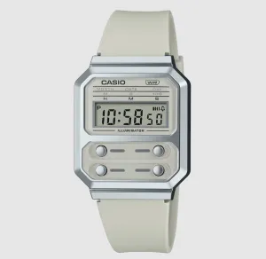 CASIO A100WEF-8A  Vintage Digital Square Watch