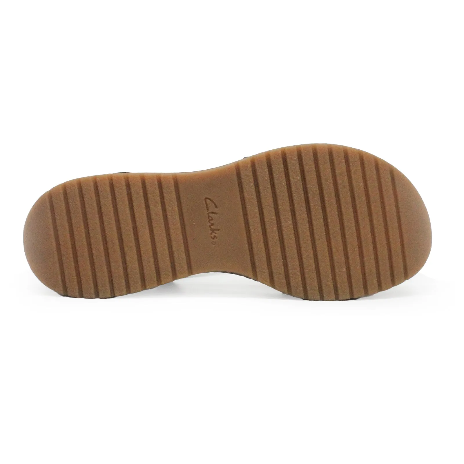 Clarks Kassanda Bar Leather Women's Wedge Sole Sandals