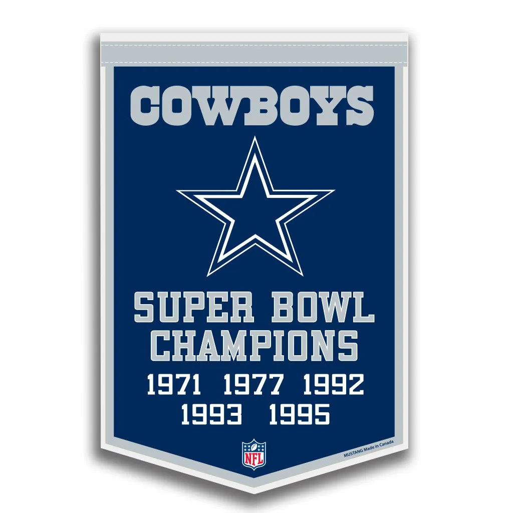 Dallas Cowboys Banner | Dynasty 10" x 15"