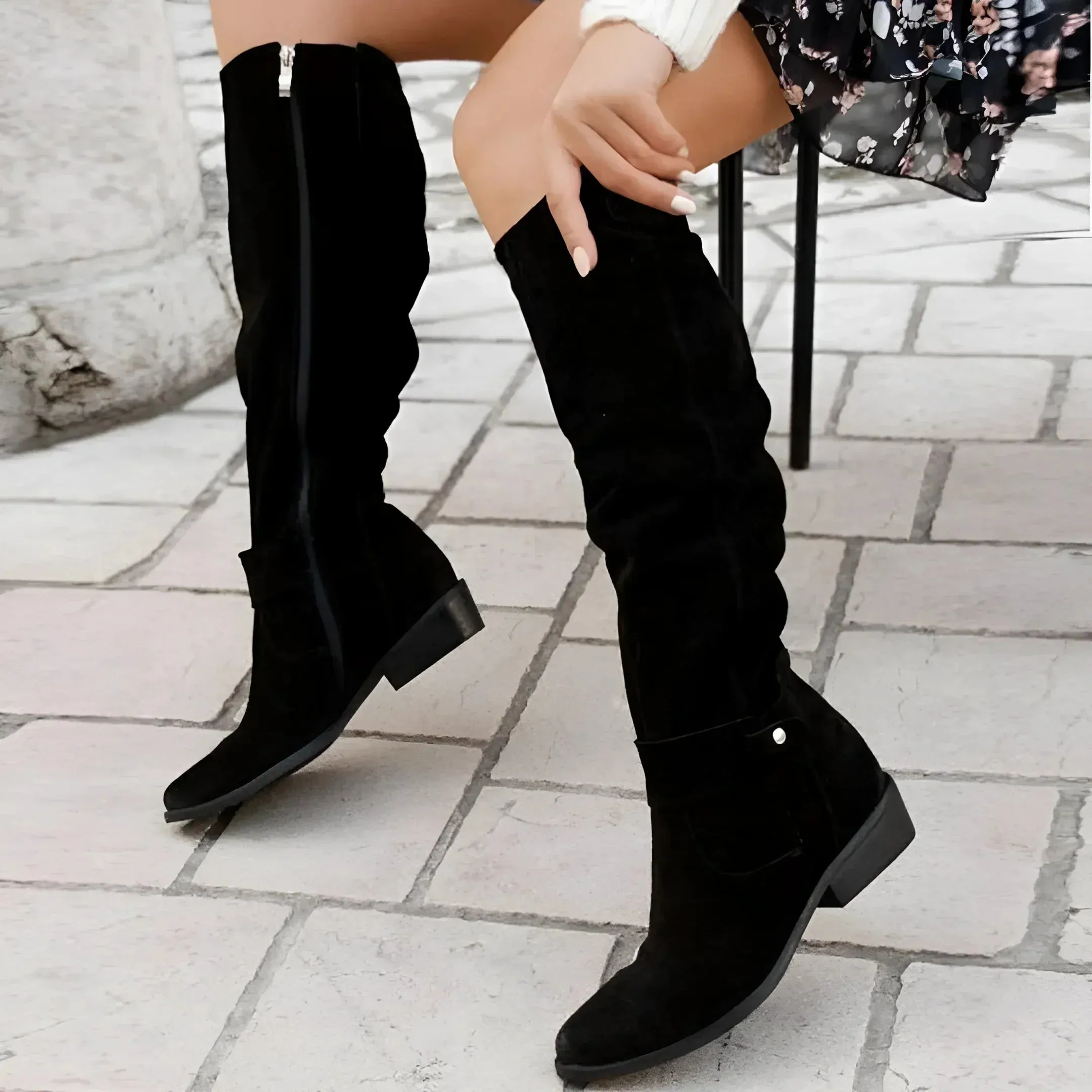 Dana™ Comfortable Suede Leather Boots