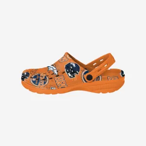 Denver Broncos Historic Print Clog With Strap