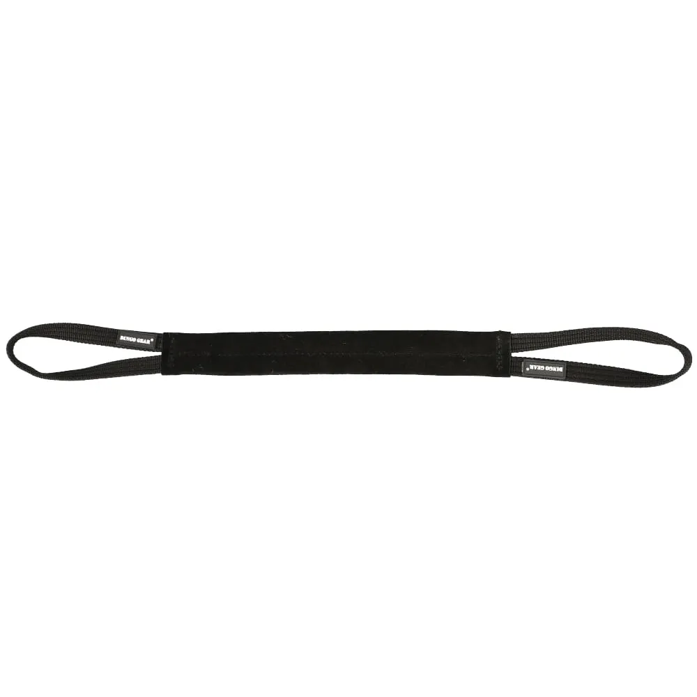 Dingo Gear Flat Leather Tug with Two Handles