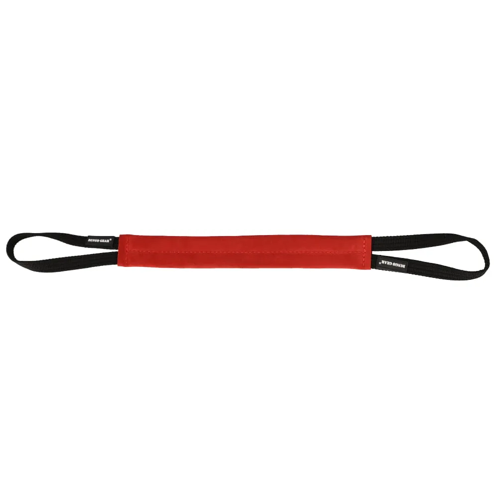 Dingo Gear Flat Leather Tug with Two Handles