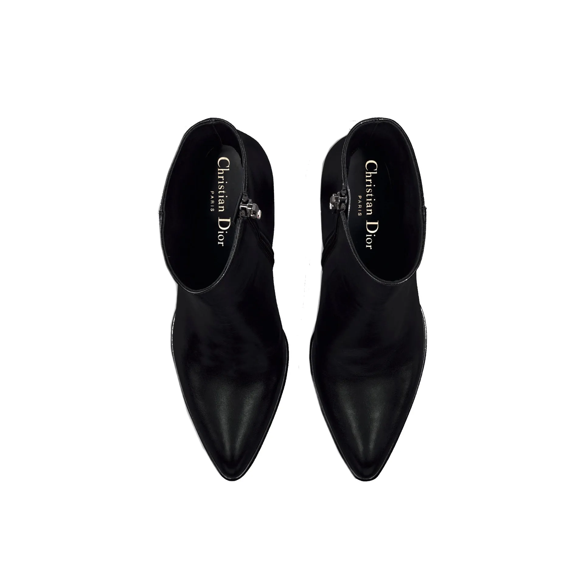 DIOR Sophisticated Ankle Boots with Pointed Toe and 10.5 cm Heel