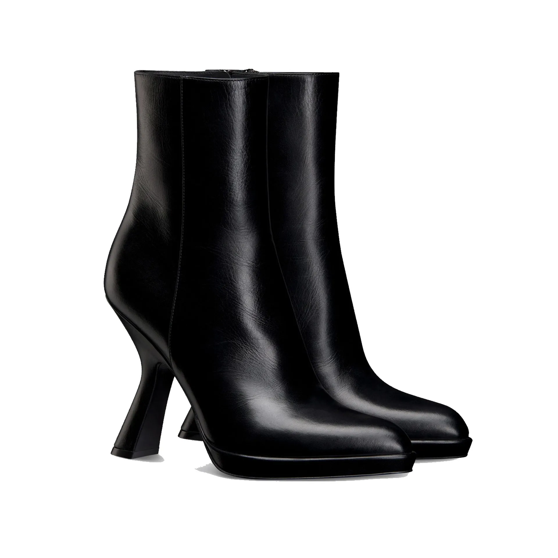 DIOR Sophisticated Ankle Boots with Pointed Toe and 10.5 cm Heel
