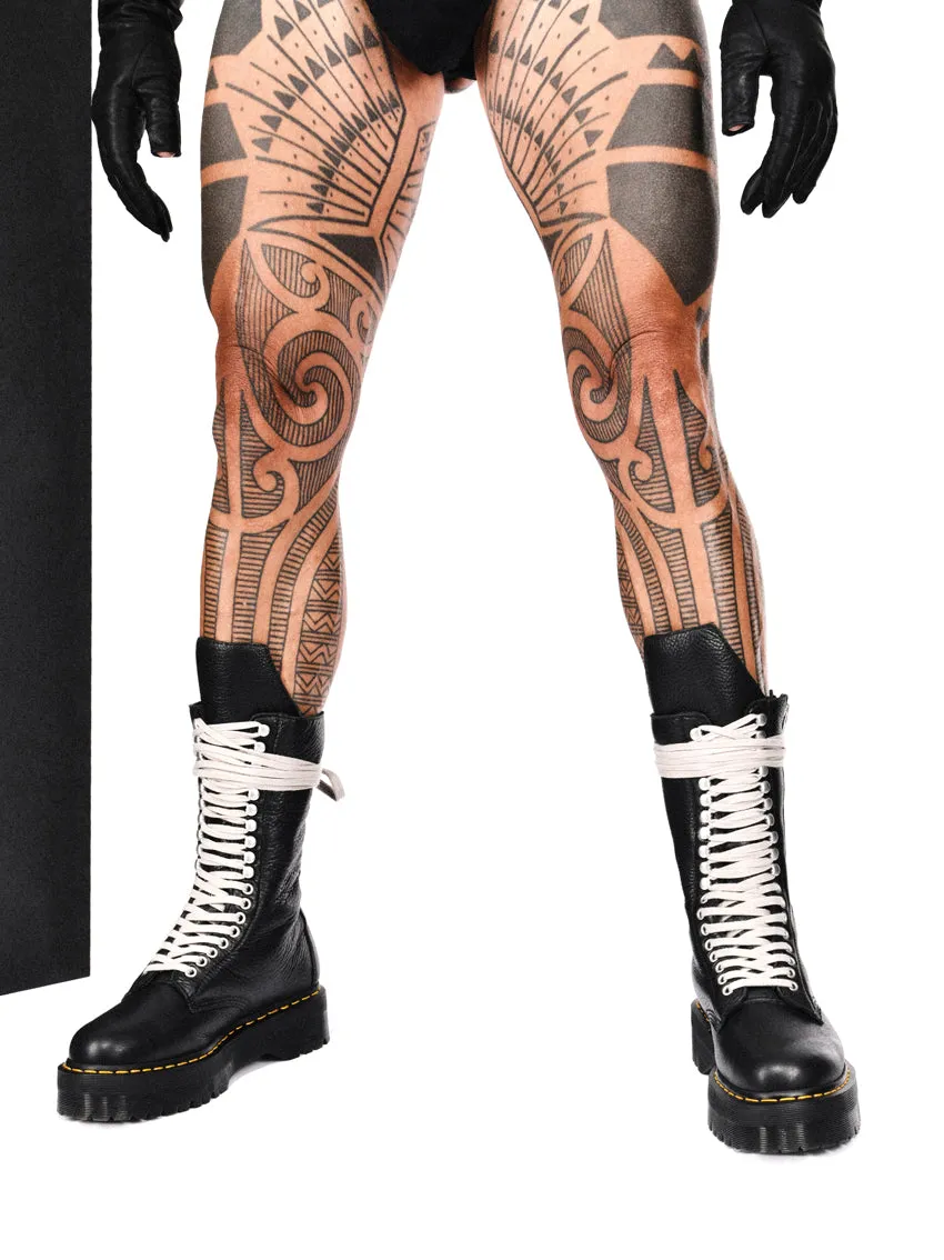 Dr Martens X Rick Owens Calf Height Boots