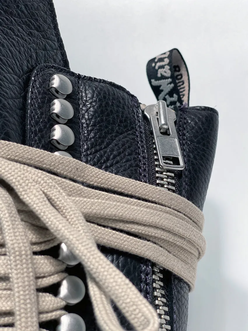 Dr Martens X Rick Owens Calf Height Boots