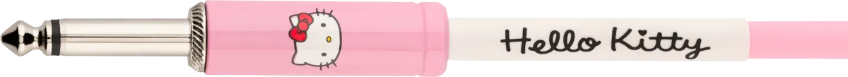 Fender X Hello Kitty Original Instrument Cable 18.6', Pink