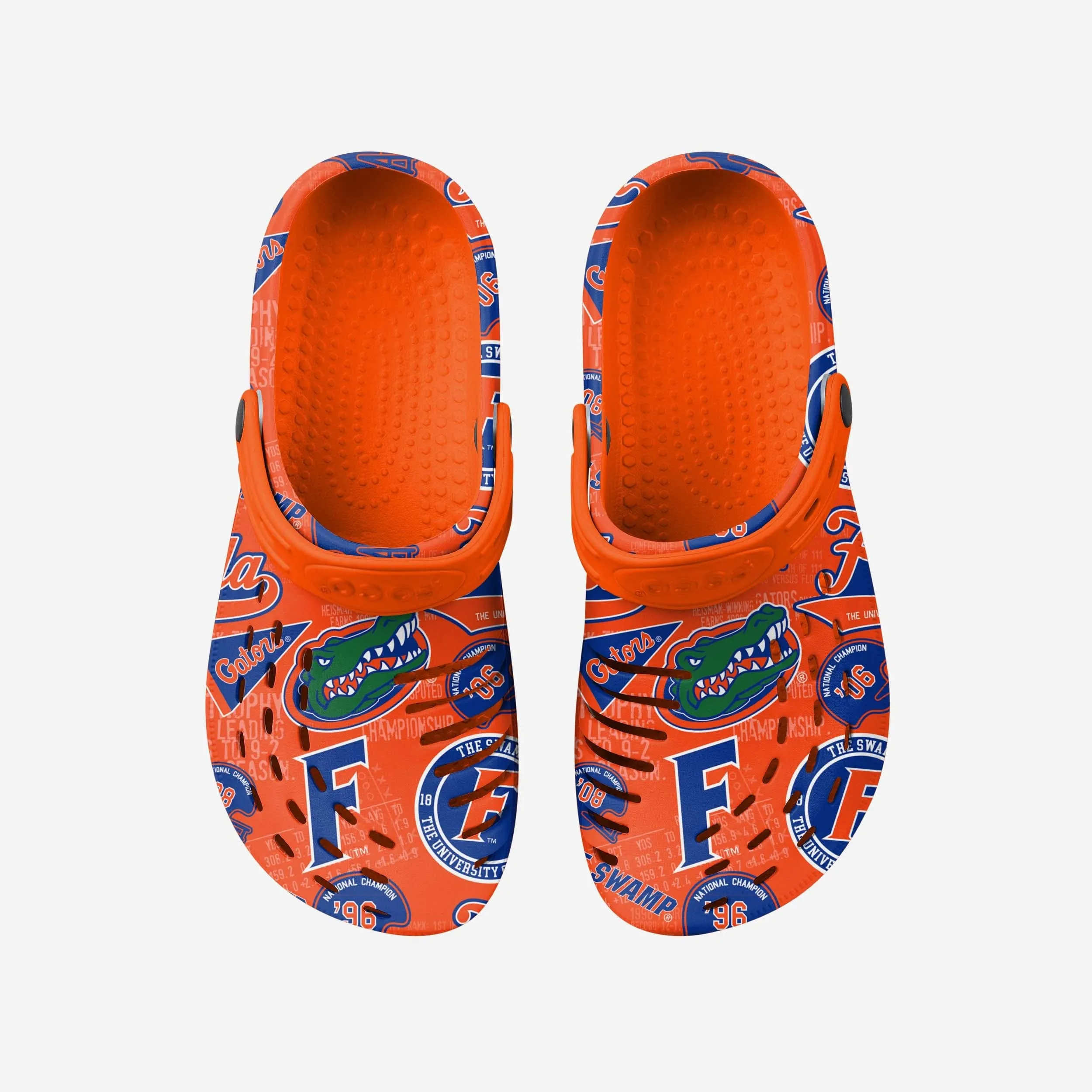 Florida Gators Historic Print Clog With Strap