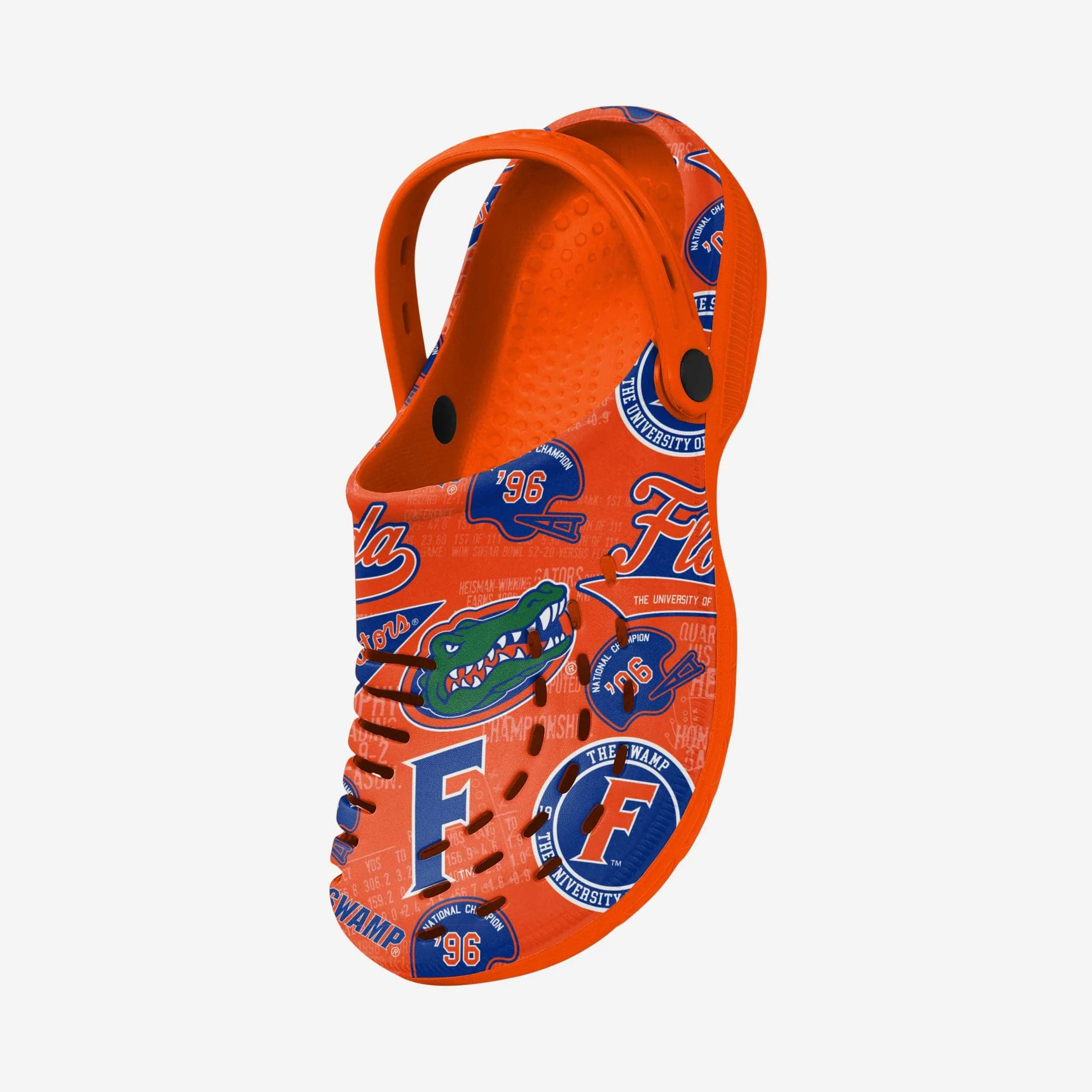 Florida Gators Historic Print Clog With Strap