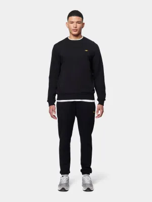 Flyers Mens Crew Neck Sweatshirt Black