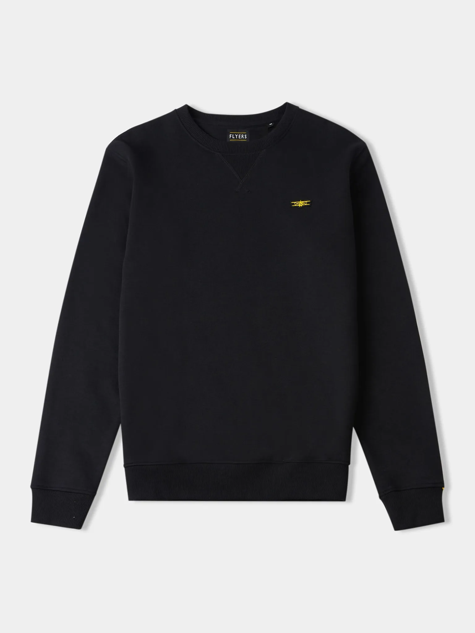 Flyers Mens Crew Neck Sweatshirt Black