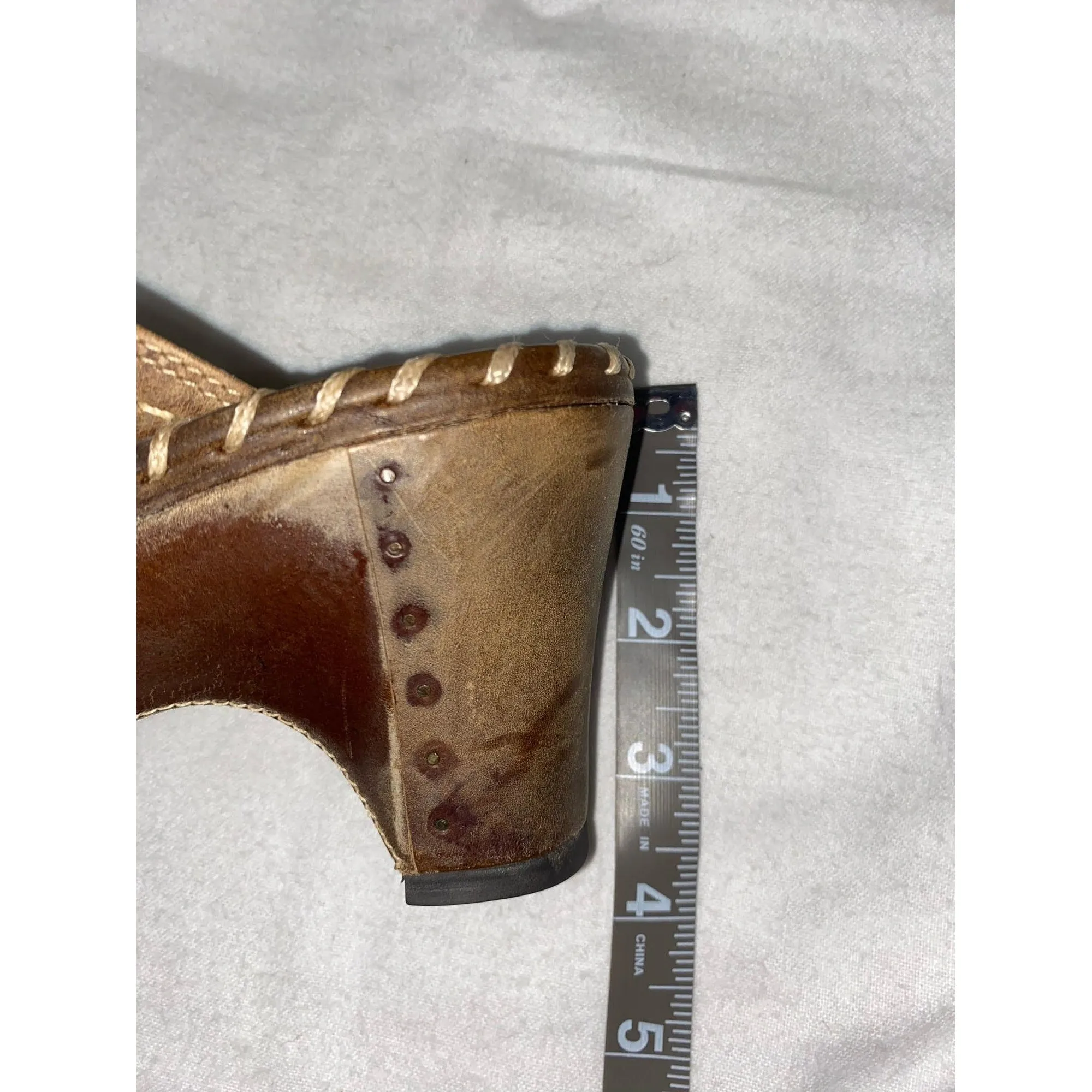 Frye Slip On Heels