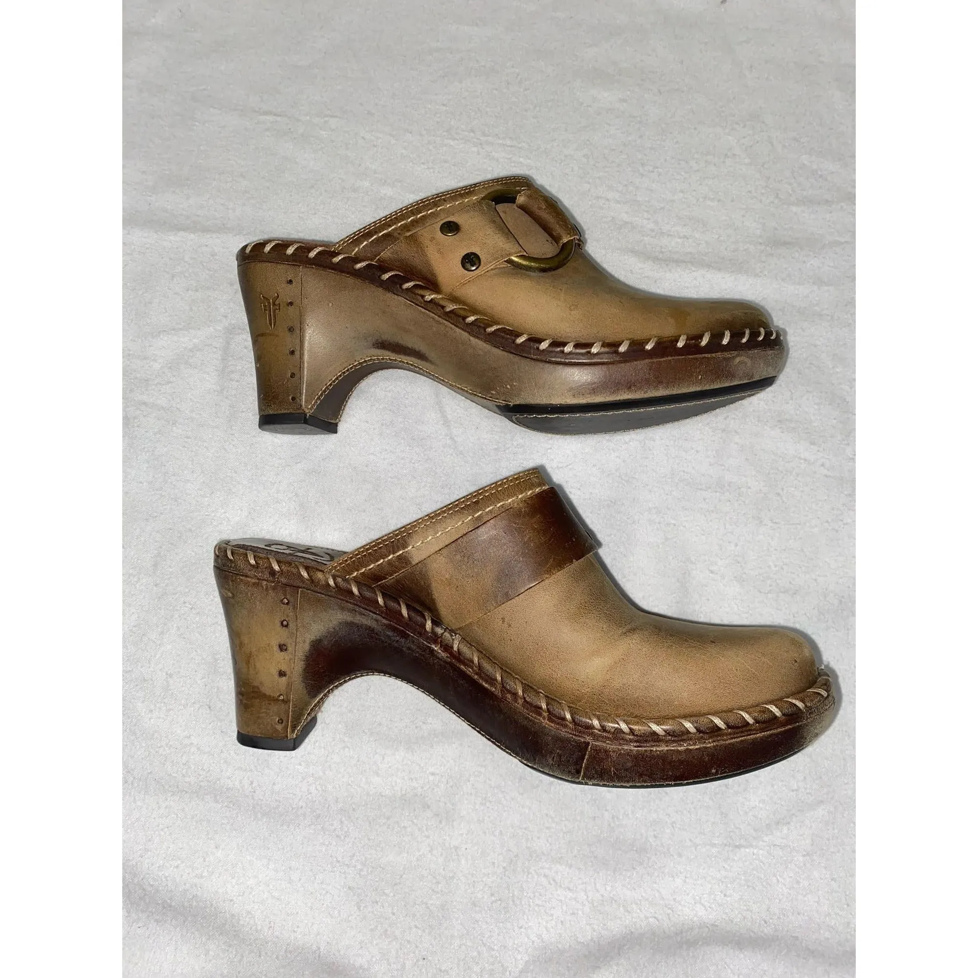 Frye Slip On Heels