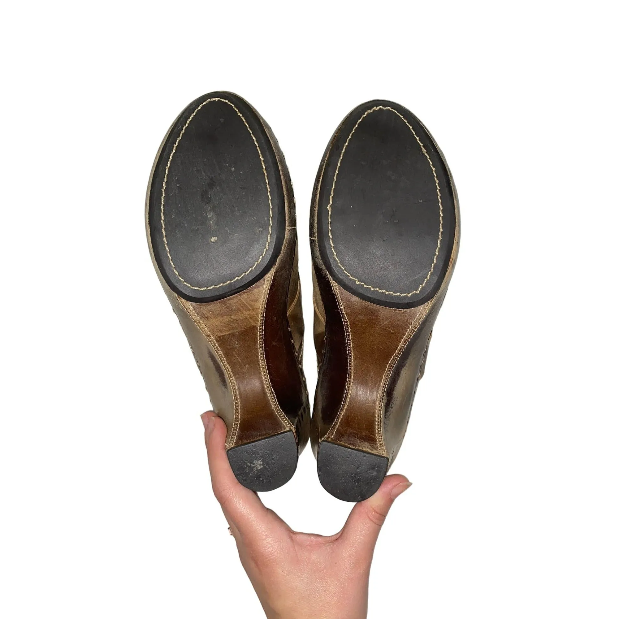 Frye Slip On Heels