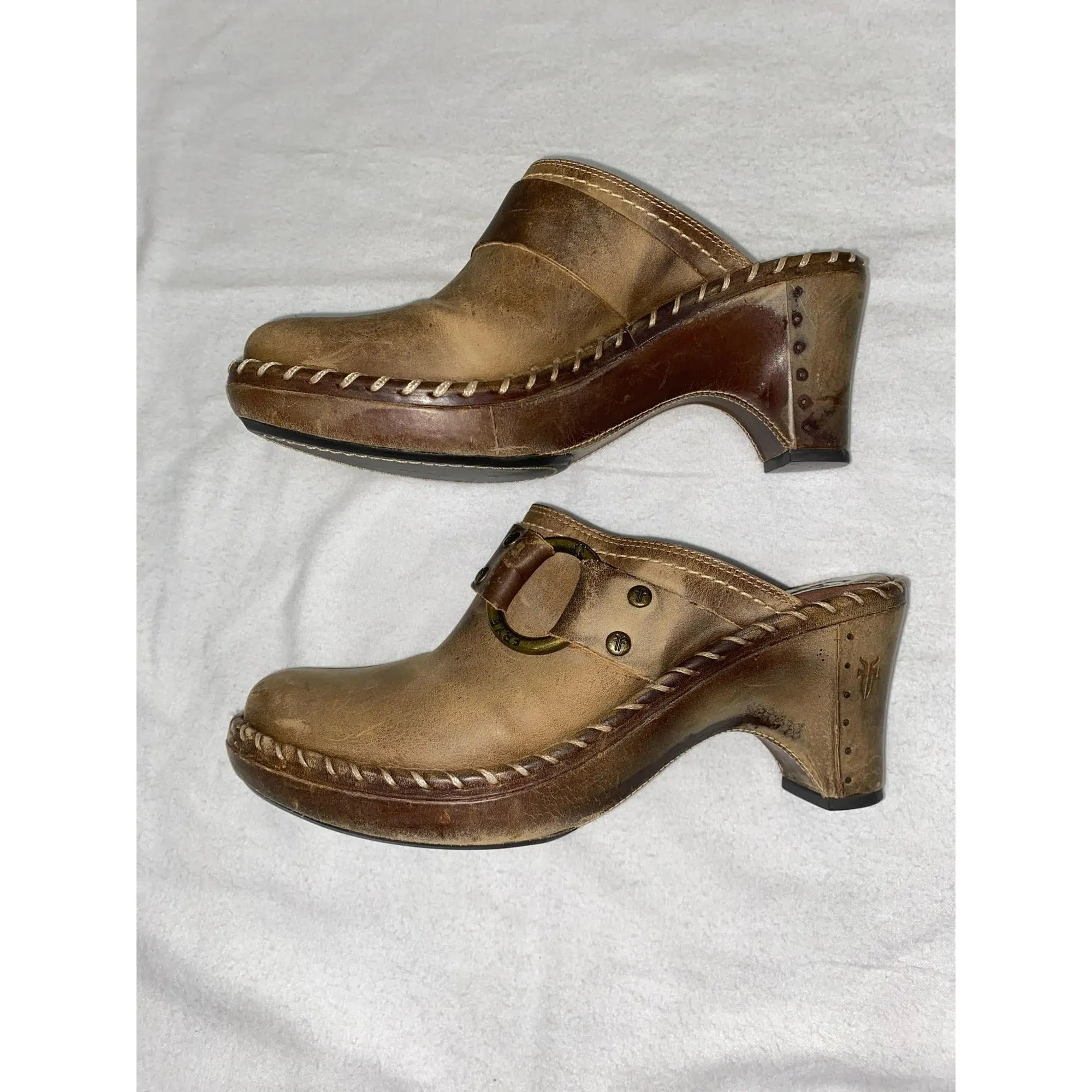 Frye Slip On Heels