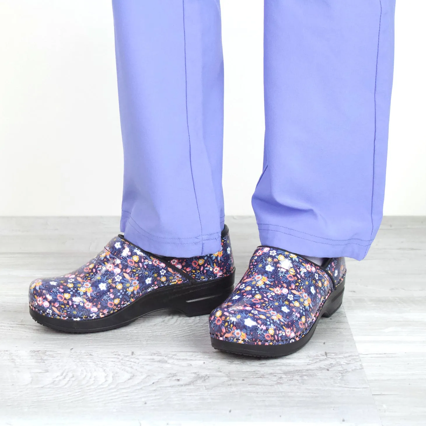 Gardenia Women's Clog in Dark Blue
