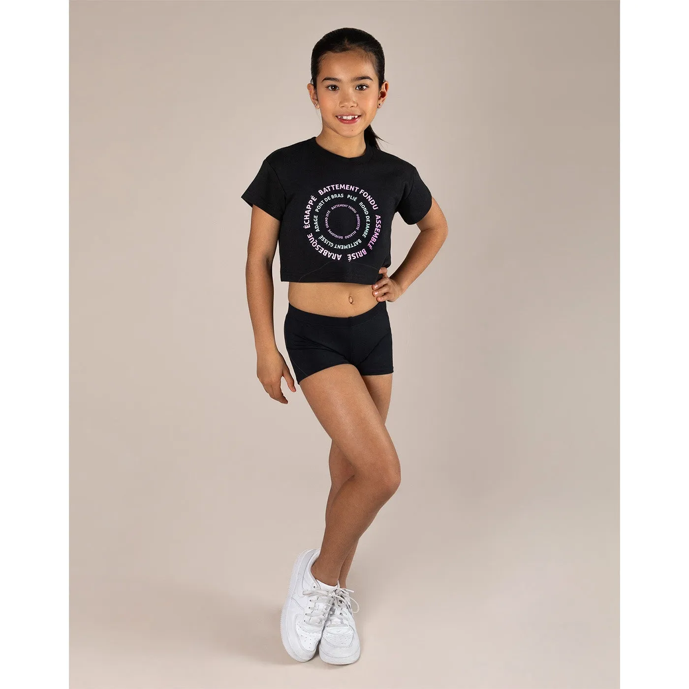 Graphic Parker Cropped Tee