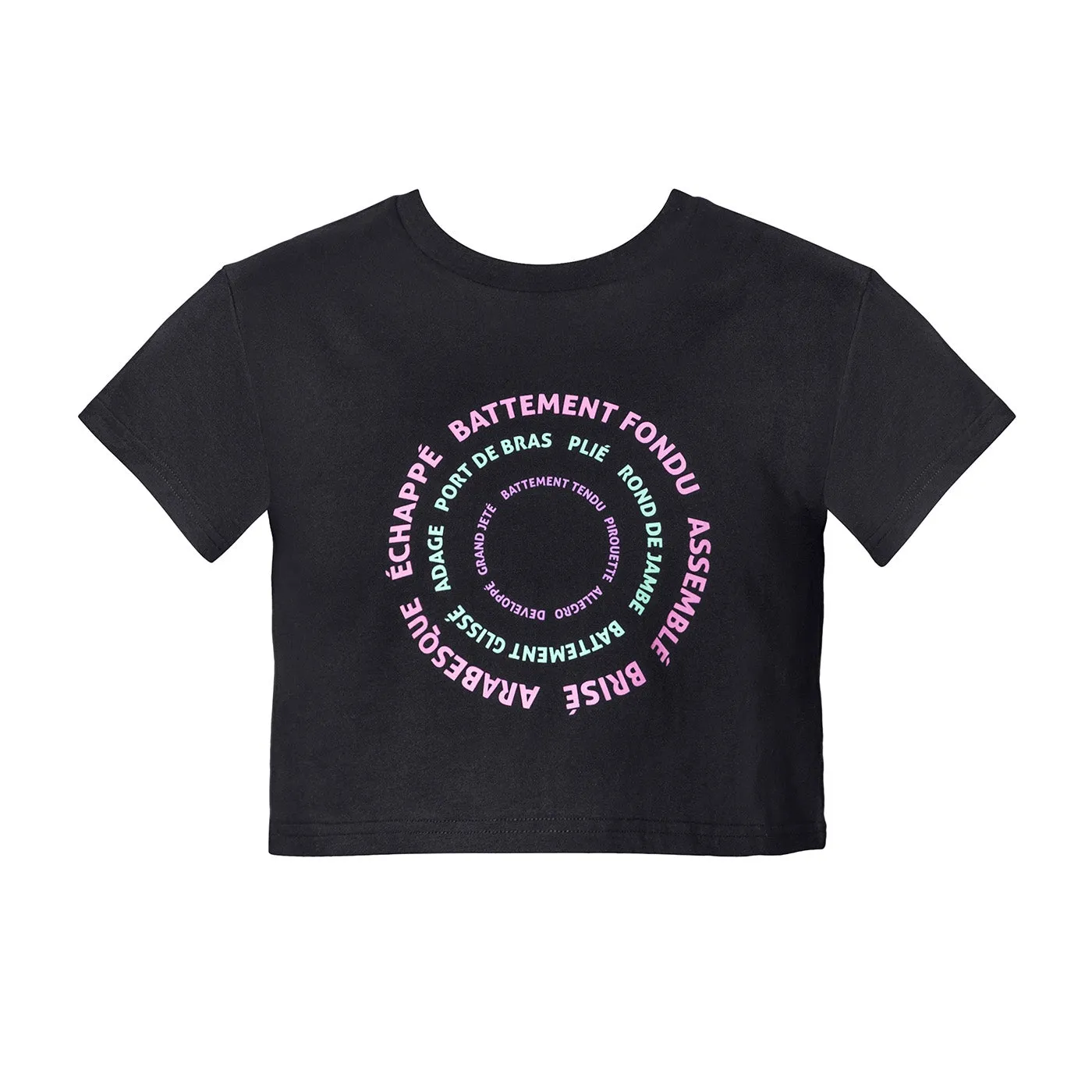 Graphic Parker Cropped Tee