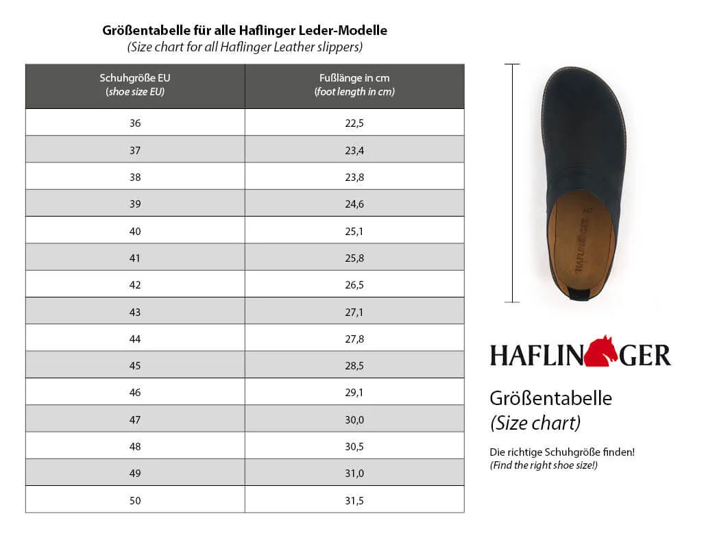 HAFLINGER Men Women Leather Clogs 'Travel Classic', red