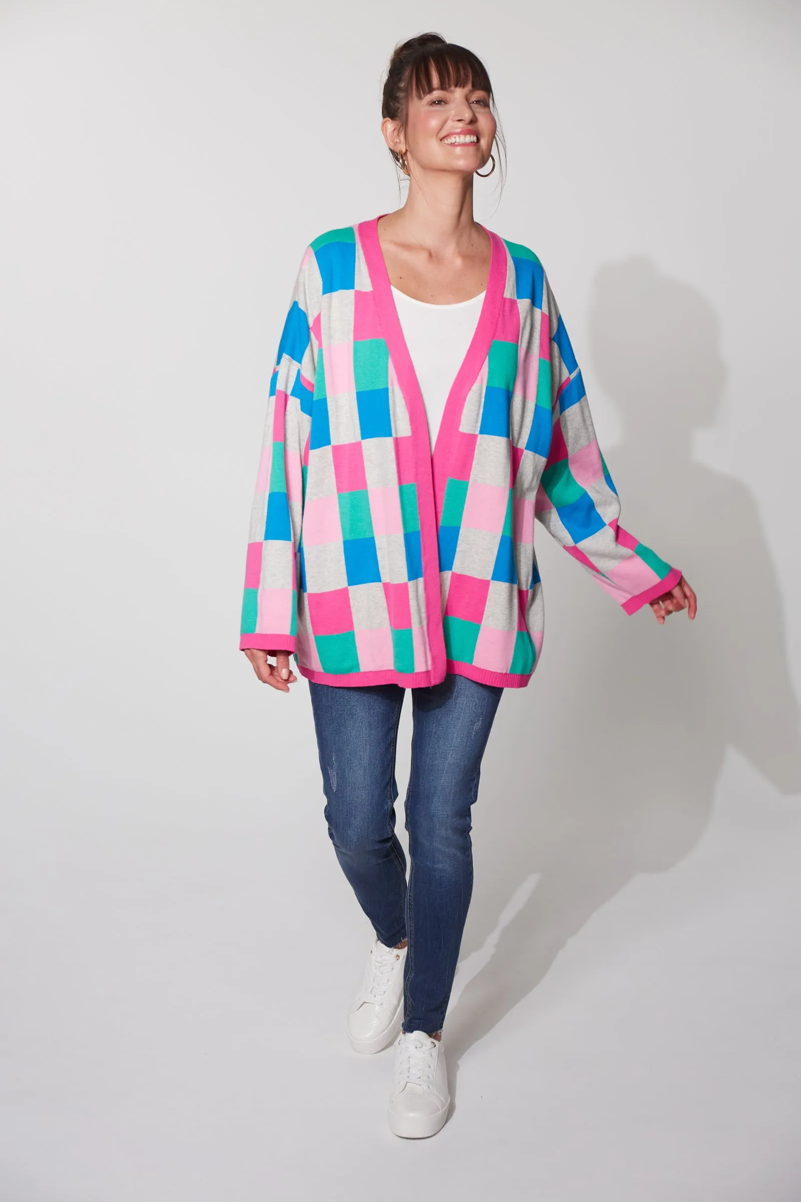 Haven Boden Cardigan Azalea