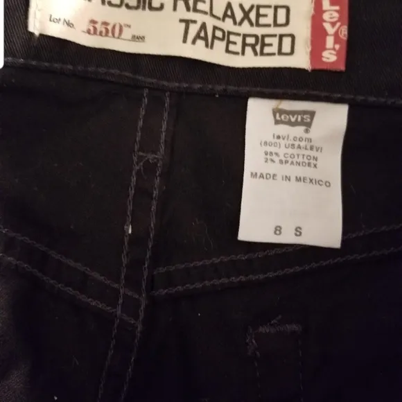 Levi's 550 classic relaxed tappered y2k vibes