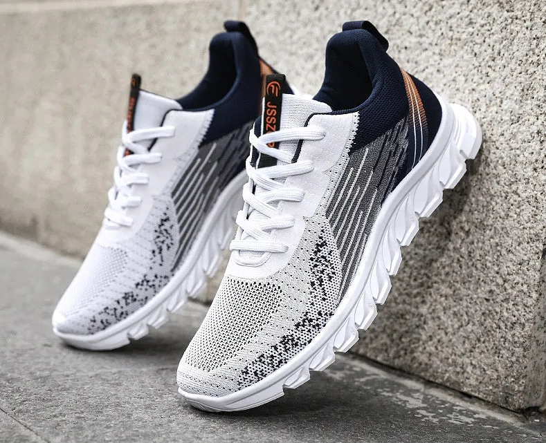 Lightweight and Cushioned Running Sneakers for Outdoor Adventures