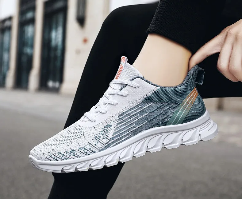 Lightweight and Cushioned Running Sneakers for Outdoor Adventures