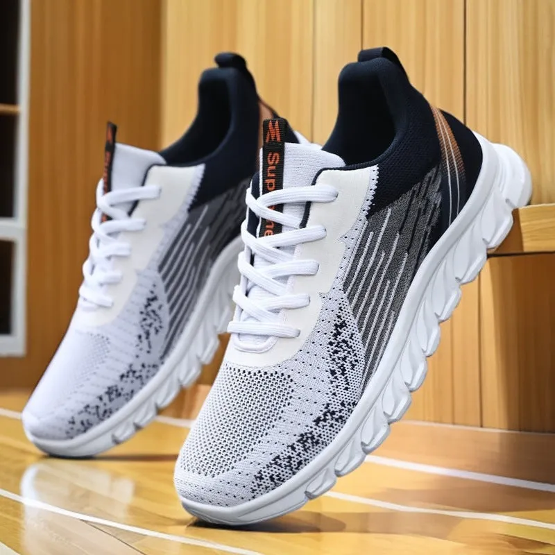 Lightweight and Cushioned Running Sneakers for Outdoor Adventures